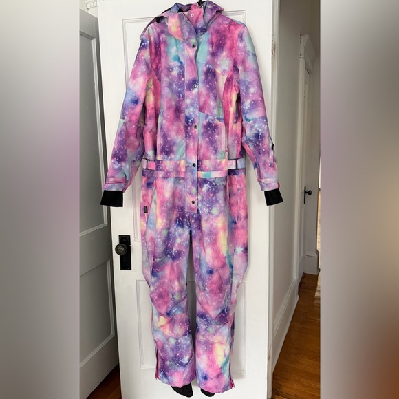 BLMG Colorful Galaxy Print Ski Snowsuit - Picture 2 of 9